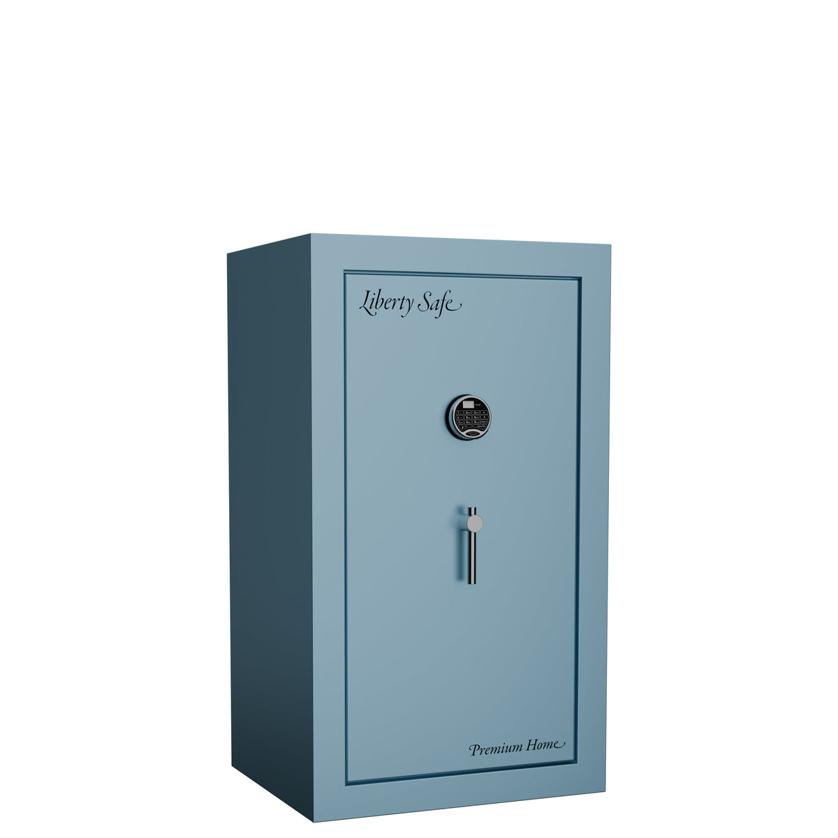 Premium Home Series | Level 7 Security | 2 Hour Fire Protection | 12 | Dimensions: 41.75&quot;(H) x 24.5&quot;(W) x 19&quot;(D) | Azure Sky Gloss Limited Edition Safe Colors - Closed Door
