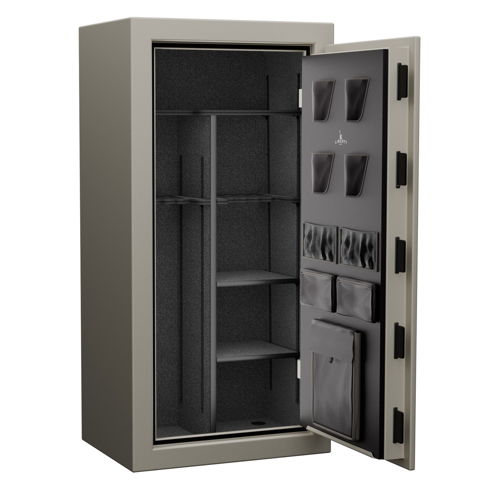 USA Series | Level 3 Security | 60 Minute Fire Rating | 30 | Dimensions: 60.5"(H) x 30"(W) x 22"(D) | Canvas Beige Textured Limited Edition Safe Colors | Electronic Lock - Closed Door